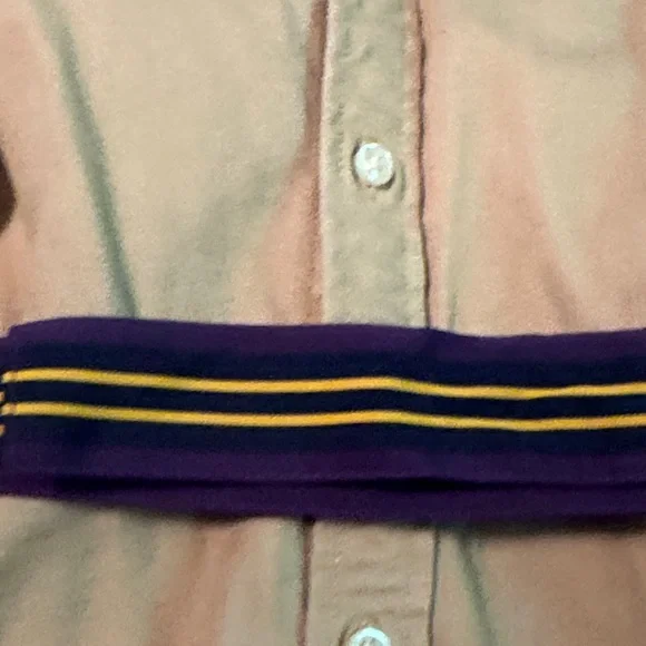 Ralph Lauren Tan Button-Up Dress with Belt - Picture 4 of 9